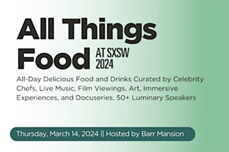 The Cook's Nook at SXSW An Afternoon Championing Food Equity and